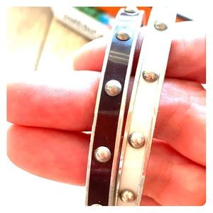 Coach stud bracelets